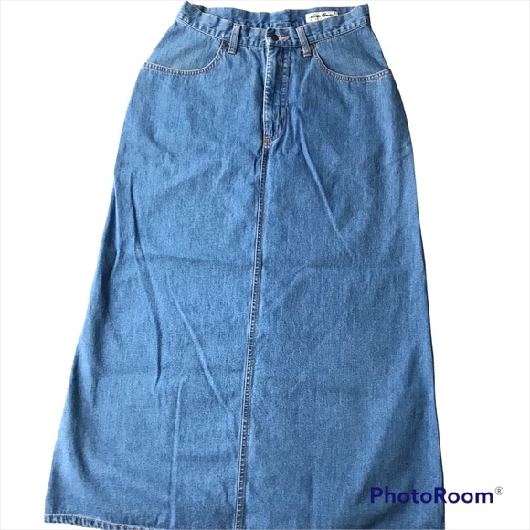 Eddie Bauer Dresses & Skirts - Eddie Bauer Maxi Denim Skirt, 8